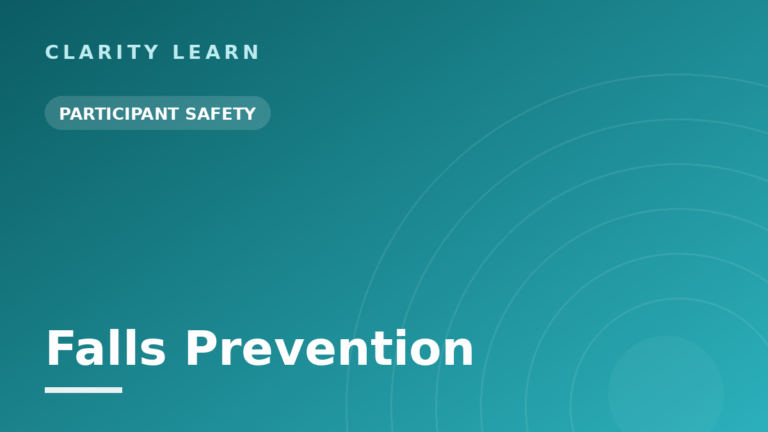 Falls Prevention Essentials for Care Teams