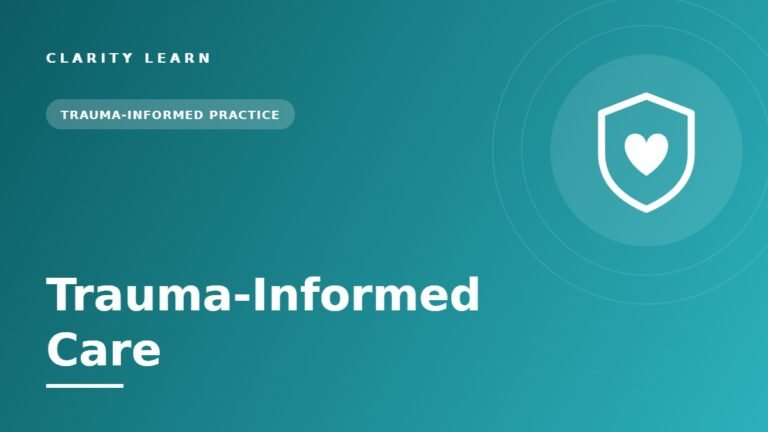 Trauma-Informed Care course tile